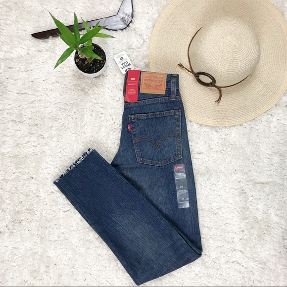 Levi's High Rise Wedgie Icon Classic Tint Sz 24 - Picture 3 of 8